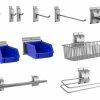 NewAge Products PVC Slatwall 12-Piece Accessory Kit
