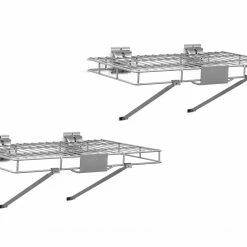 NewAge Products Garage Storage 2ft Wire Shelves (Pack Of 2)