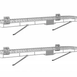 NewAge Products 4ft Wire Shelves (Pack Of 2)