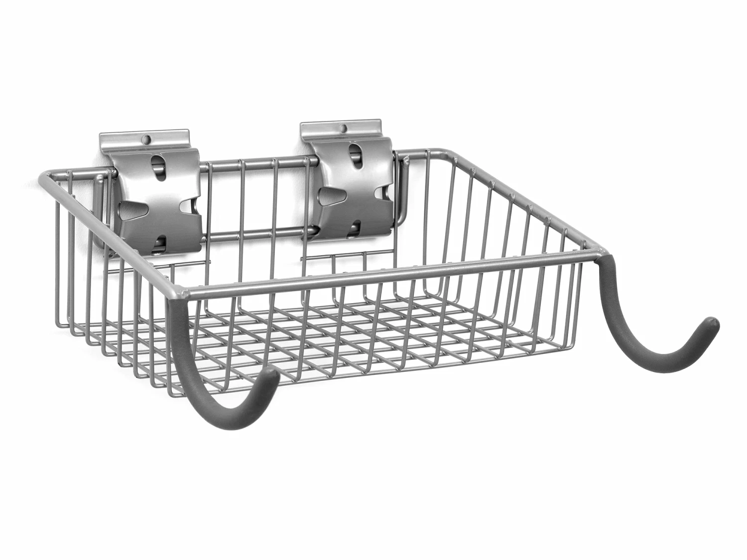 NewAge Products Shallow Basket With Bike Hook (Pack Of 1) Garage Storage 1 NewAge Products Shallow Basket With Bike Hook (Pack Of 1) Garage Storage