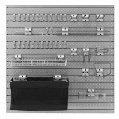 NewAge Products Garage Storage Backsplash Hook Kits - Small (12 Piece) + Large (40 Piece) 13 NewAge Products Garage Storage Backsplash Hook Kits - Small (12 Piece) + Large (40 Piece)