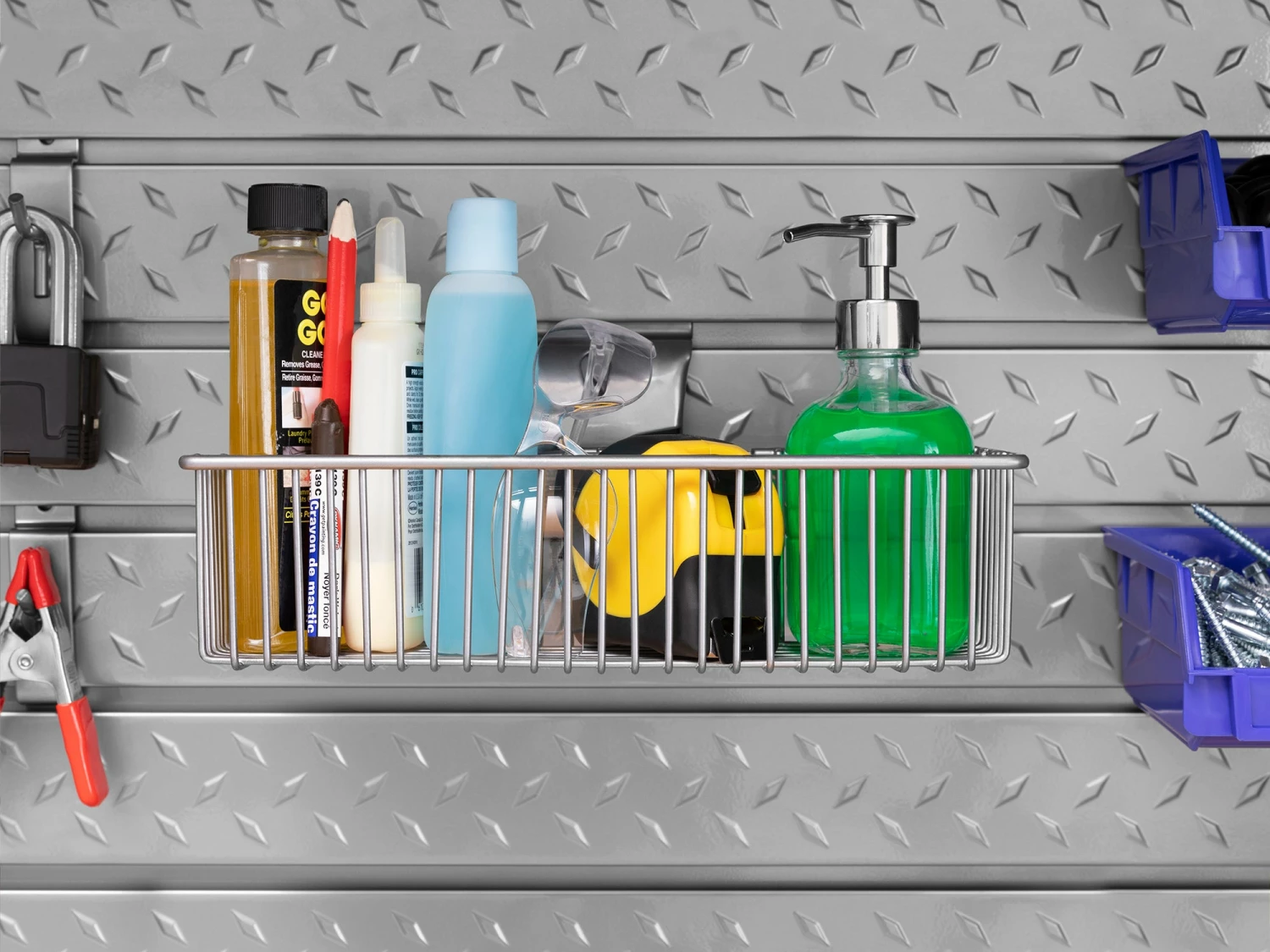 NewAge Products Garage Storage Backsplash Hook Kits - Small (12 Piece) + Large (40 Piece) 8 NewAge Products Garage Storage Backsplash Hook Kits - Small (12 Piece) + Large (40 Piece)