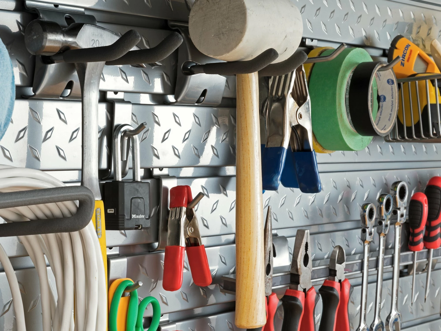 NewAge Products Garage Storage Backsplash Hook Kits - Small (12 Piece) + Large (40 Piece) 10 NewAge Products Garage Storage Backsplash Hook Kits - Small (12 Piece) + Large (40 Piece)