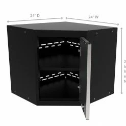 None Pro Series Corner Wall Cabinet Garage Storage 75 None Pro Series Corner Wall Cabinet Garage Storage