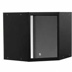 None Pro Series Corner Wall Cabinet Garage Storage