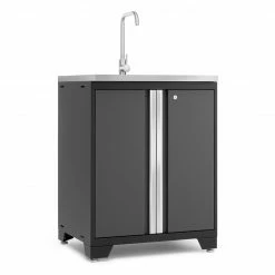 None Garage Storage Pro Series Garage Sink Cabinet