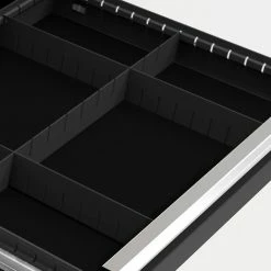 NewAge Products Pro Series Tool Drawer Divider Pack (One Long, Two Short) Garage Storage