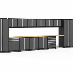 NewAge Products Pro Series Gray 16 Piece Cabinet Set