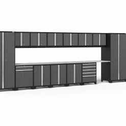 NewAge Products Pro Series Gray 16 Piece Cabinet Set