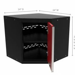 None Pro Series Corner Wall Cabinet Garage Storage 53 None Pro Series Corner Wall Cabinet Garage Storage