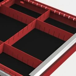 NewAge Products Pro Series Tool Drawer Divider Pack (One Long, Two Short) Garage Storage