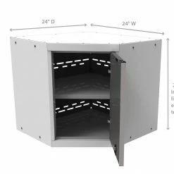 None Pro Series Corner Wall Cabinet Garage Storage 63 None Pro Series Corner Wall Cabinet Garage Storage