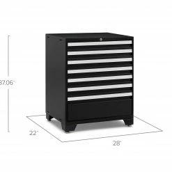 NewAge Products Pro Series 28 In. 7-Drawer Tool Cabinet Garage Storage