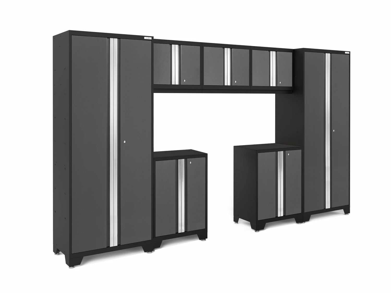 NewAge Products Large Storage Solutions Bold Series 7 Piece Cabinet Set 1 NewAge Products Large Storage Solutions Bold Series 7 Piece Cabinet Set
