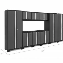 NewAge Products Bold Series 9 Piece Cabinet Set 72 NewAge Products Bold Series 9 Piece Cabinet Set
