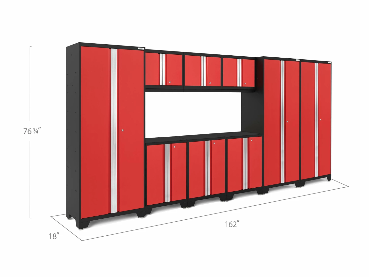 NewAge Products Bold Series 9 Piece Cabinet Set 28 NewAge Products Bold Series 9 Piece Cabinet Set