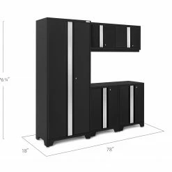 NewAge Products Bold Series 5 Piece Cabinet Set