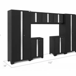 NewAge Products Large Storage Solutions Bold Series 7 Piece Cabinet Set 117 NewAge Products Large Storage Solutions Bold Series 7 Piece Cabinet Set