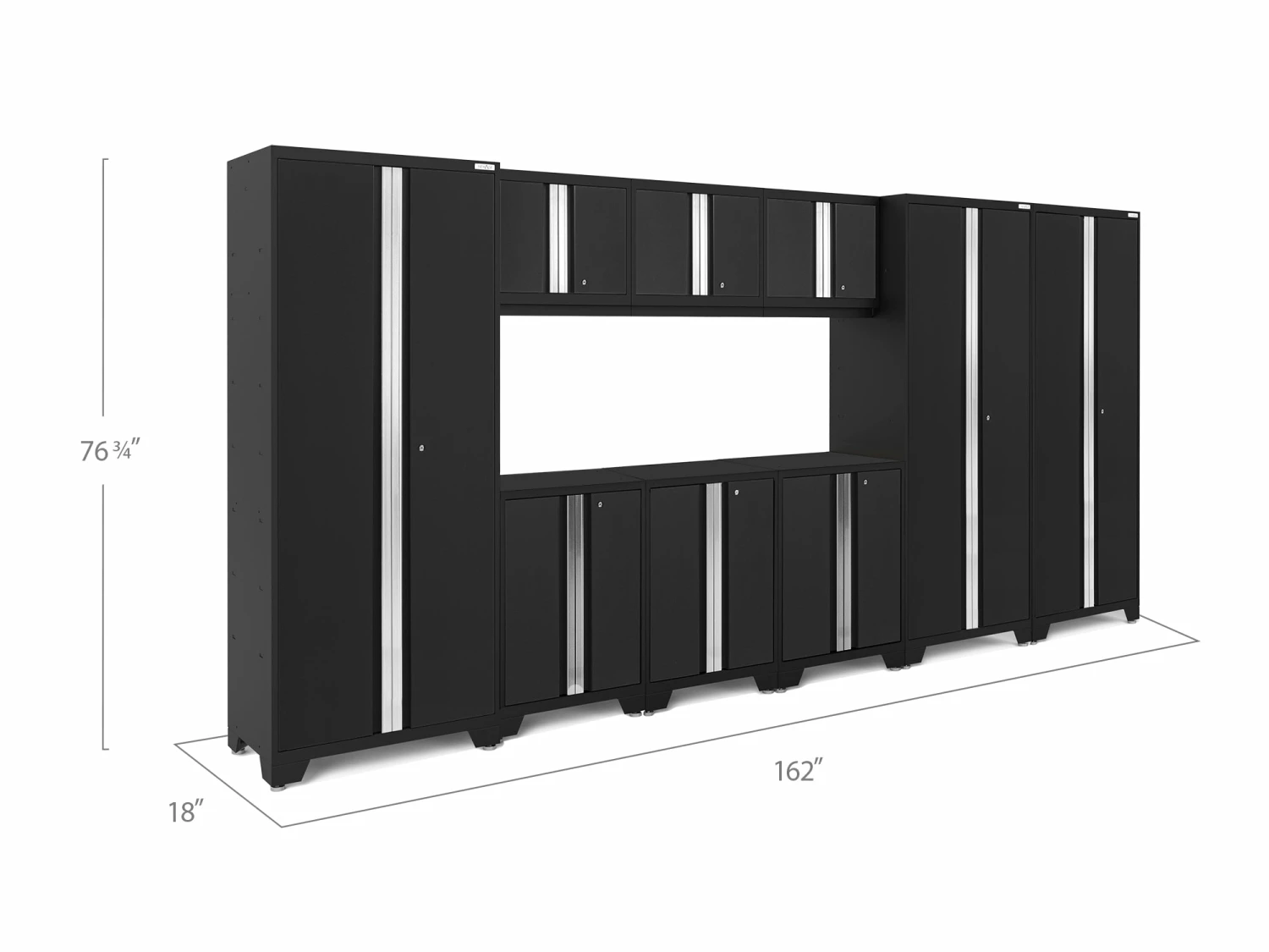 NewAge Products Bold Series 9 Piece Cabinet Set 59 NewAge Products Bold Series 9 Piece Cabinet Set