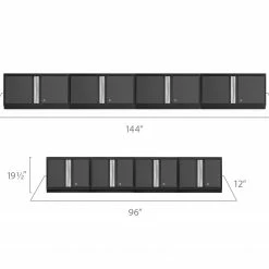 NewAge Products Bold Series 8 Piece Cabinet Set Garage Storage 23 NewAge Products Bold Series 8 Piece Cabinet Set Garage Storage
