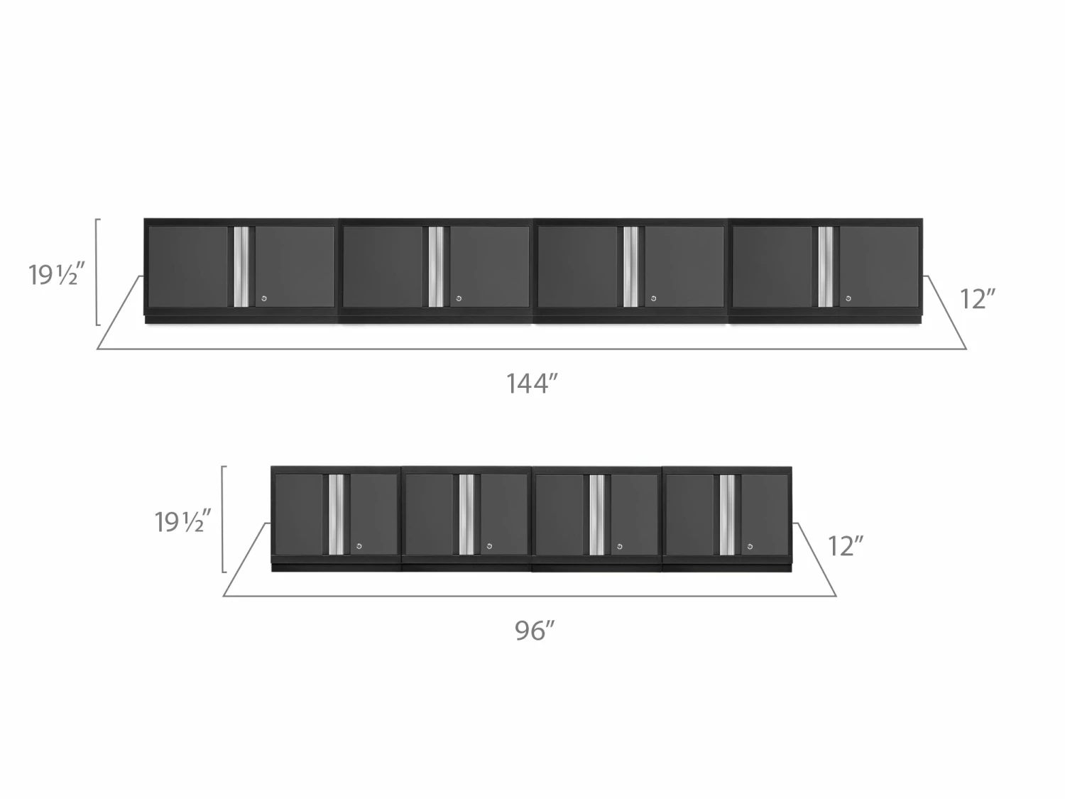 NewAge Products Bold Series 8 Piece Cabinet Set Garage Storage 6 NewAge Products Bold Series 8 Piece Cabinet Set Garage Storage