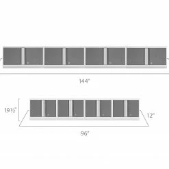 NewAge Products Bold Series 8 Piece Cabinet Set Garage Storage 29 NewAge Products Bold Series 8 Piece Cabinet Set Garage Storage