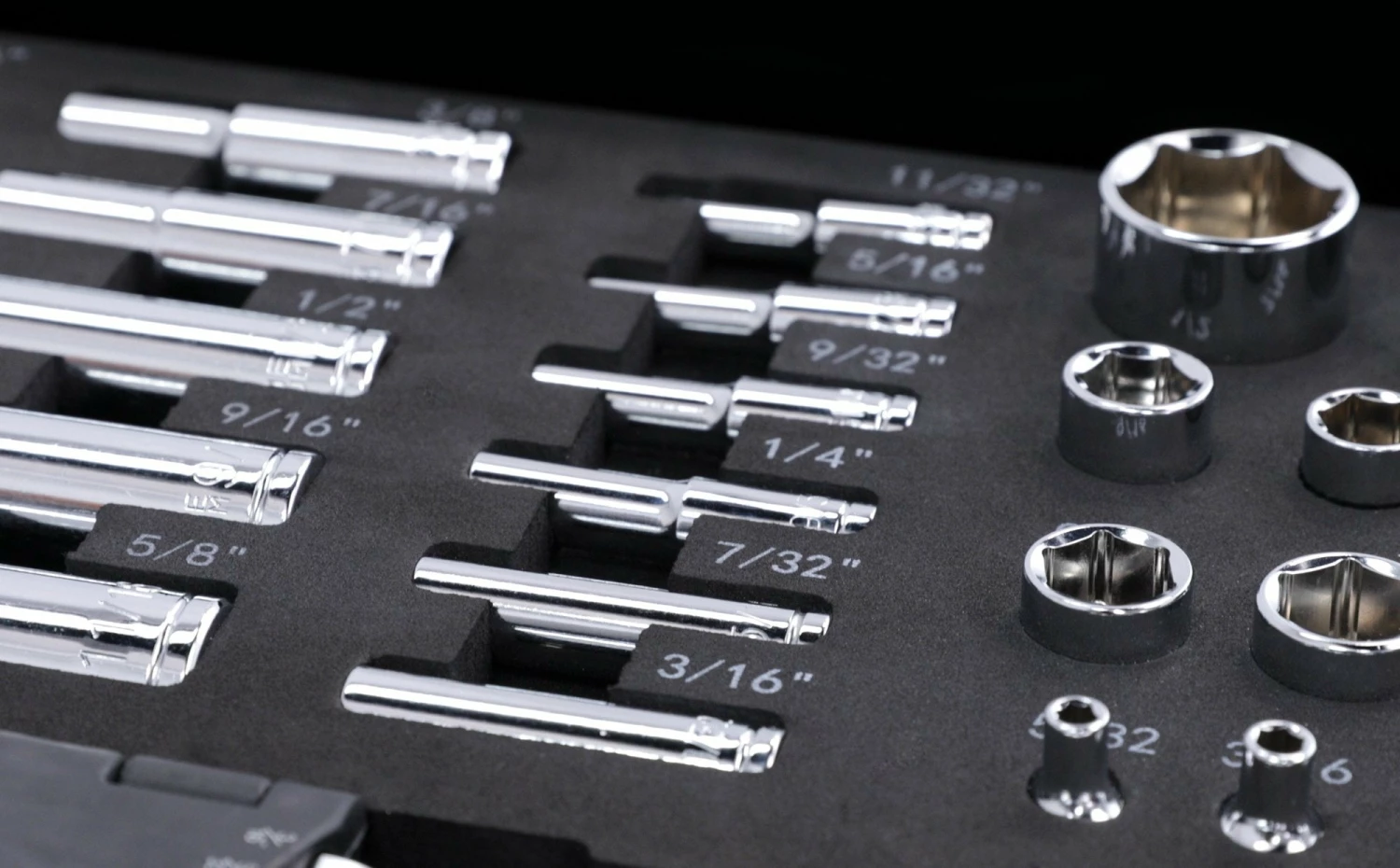 NewAge Products Pro Series Socket Set Tray Tool Storage Solutions 3 NewAge Products Pro Series Socket Set Tray Tool Storage Solutions