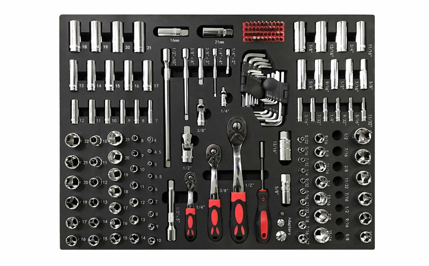 NewAge Products Pro Series Socket Set Tray Tool Storage Solutions 1 NewAge Products Pro Series Socket Set Tray Tool Storage Solutions