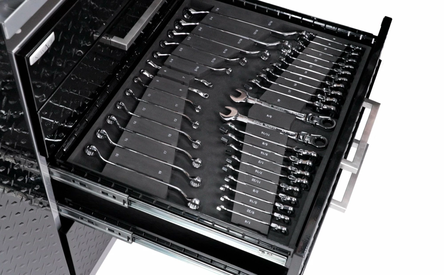 NewAge Products Pro Series Wrench Tray Garage Storage 2 NewAge Products Pro Series Wrench Tray Garage Storage