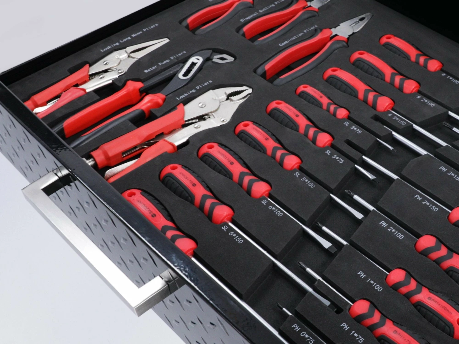 NewAge Products Pro Series Socket, Screwdriver, Plier And Wrench Tray Garage Storage 4 NewAge Products Pro Series Socket, Screwdriver, Plier And Wrench Tray Garage Storage