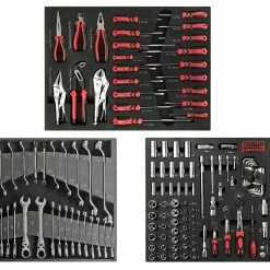 NewAge Products Pro Series Socket, Screwdriver, Plier And Wrench Tray Garage Storage