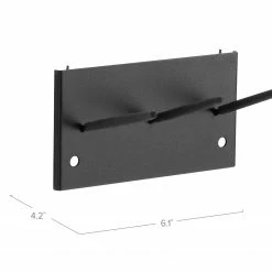 NewAge Products Garage Storage Secure Gun Cabinet Accessory - Pistol Holder (Pack Of 2)