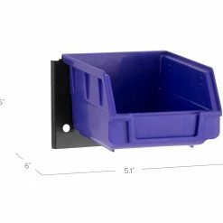NewAge Products Secure Gun Cabinet Accessory - Parts Bin And Support Brackets (Pack Of 2) Garage Storage