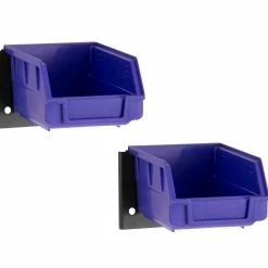 NewAge Products Secure Gun Cabinet Accessory - Parts Bin And Support Brackets (Pack Of 2) Garage Storage
