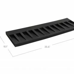 NewAge Products Secure Gun Cabinet Accessory - 36 In. 12 Gun Stock Rest