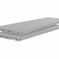 NewAge Products Performance 2.0 Gloss Silver 48" Locker Shelves (2-pack)