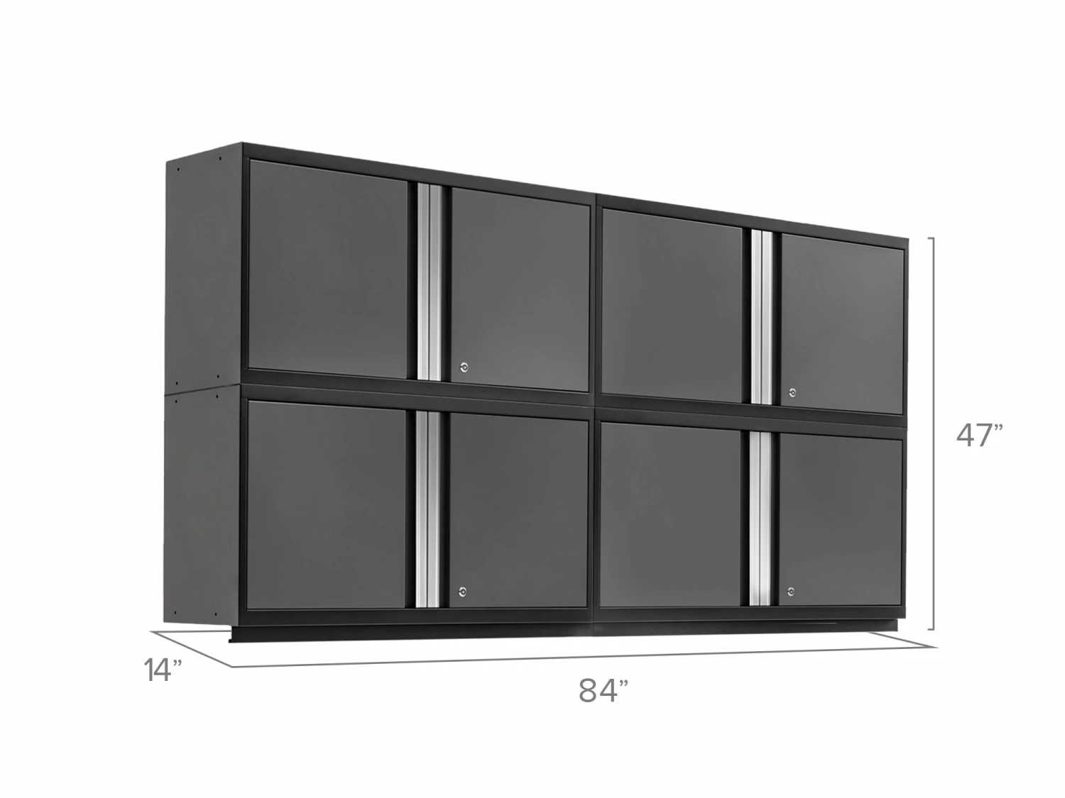 NewAge Products Pro Series 4 Piece Cabinet Set Garage Storage 5 NewAge Products Pro Series 4 Piece Cabinet Set Garage Storage