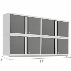NewAge Products Pro Series 4 Piece Cabinet Set Garage Storage 73 NewAge Products Pro Series 4 Piece Cabinet Set Garage Storage