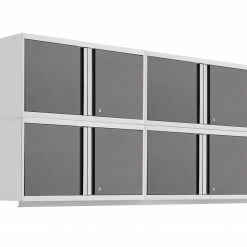 NewAge Products Pro Series 4 Piece Cabinet Set Garage Storage 69 NewAge Products Pro Series 4 Piece Cabinet Set Garage Storage