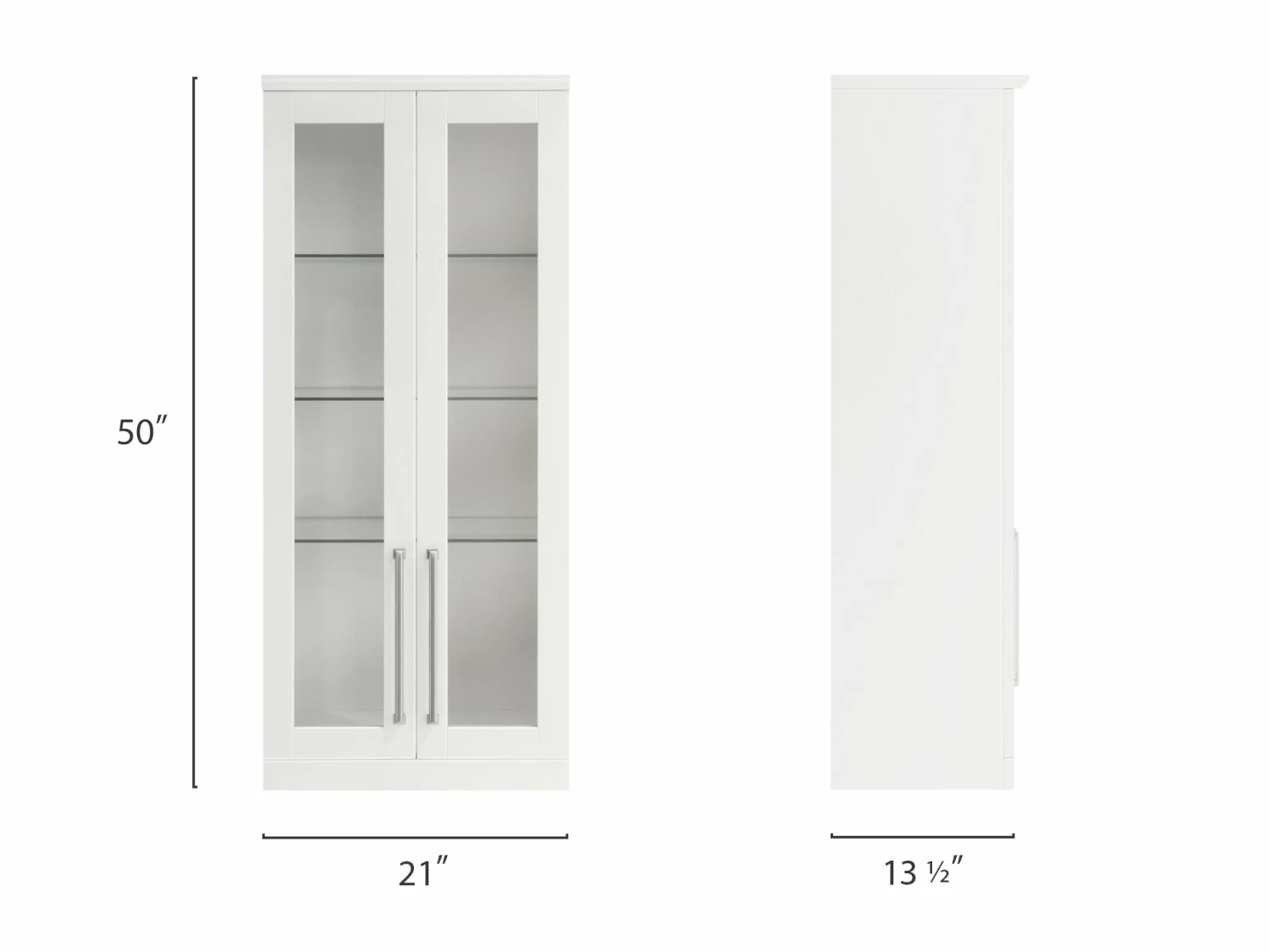 NewAge Products Home Bar Tall Wall Cabinet - 21" Home Bar Cabinets 4 NewAge Products Home Bar Tall Wall Cabinet - 21" Home Bar Cabinets