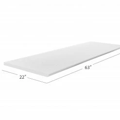 NewAge Products Home Bar Cabinets Home Bar Series 63 In. White Melamine Countertop