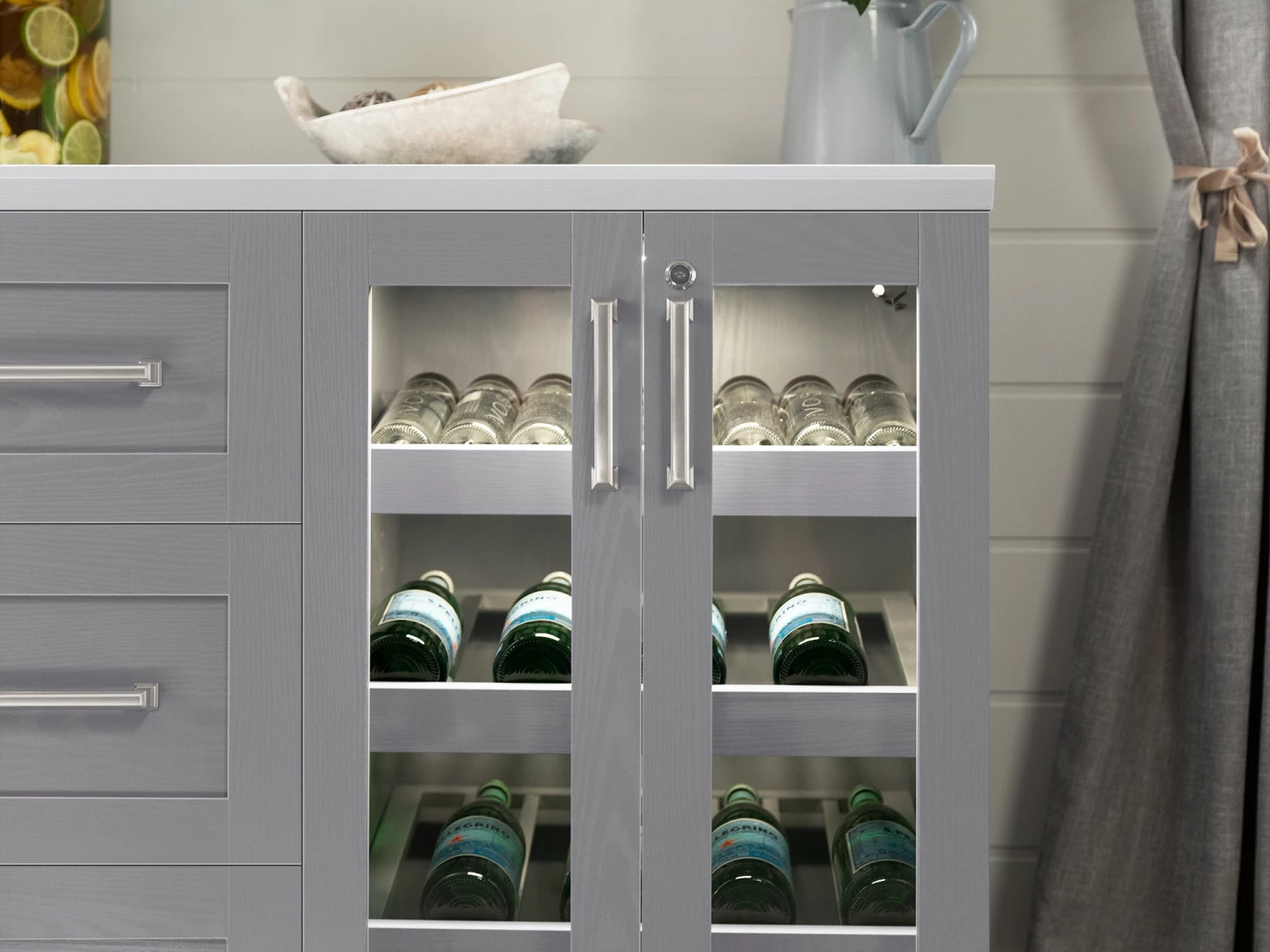 NewAge Products Home Bar Cabinets Home Bar Display Cabinet - 21” 11 NewAge Products Home Bar Cabinets Home Bar Display Cabinet - 21”