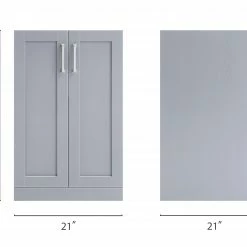 NewAge Products Home Bar 2-Door Cabinet - 21" 25 NewAge Products Home Bar 2-Door Cabinet - 21