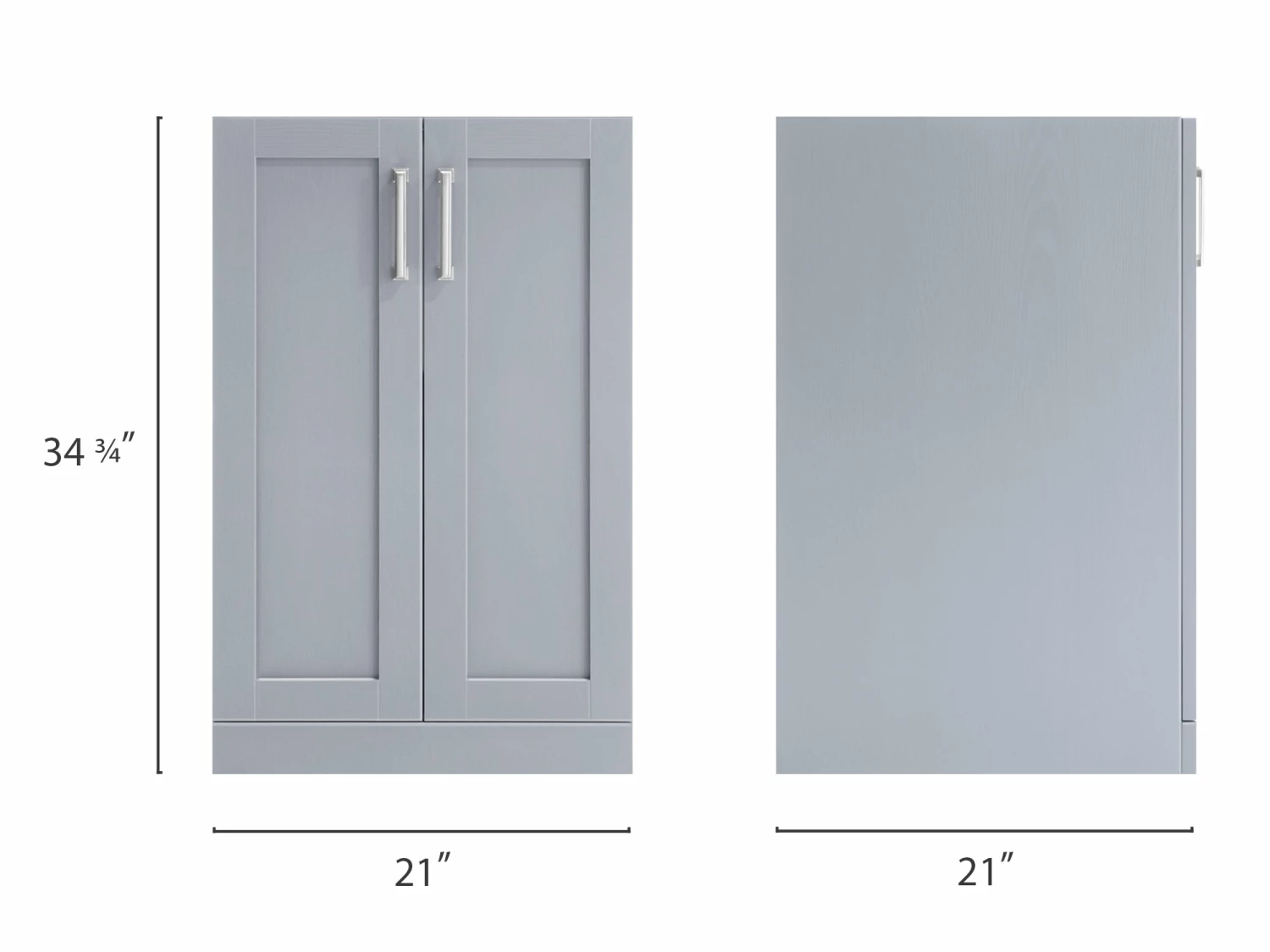 NewAge Products Home Bar 2-Door Cabinet - 21" 10 NewAge Products Home Bar 2-Door Cabinet - 21"