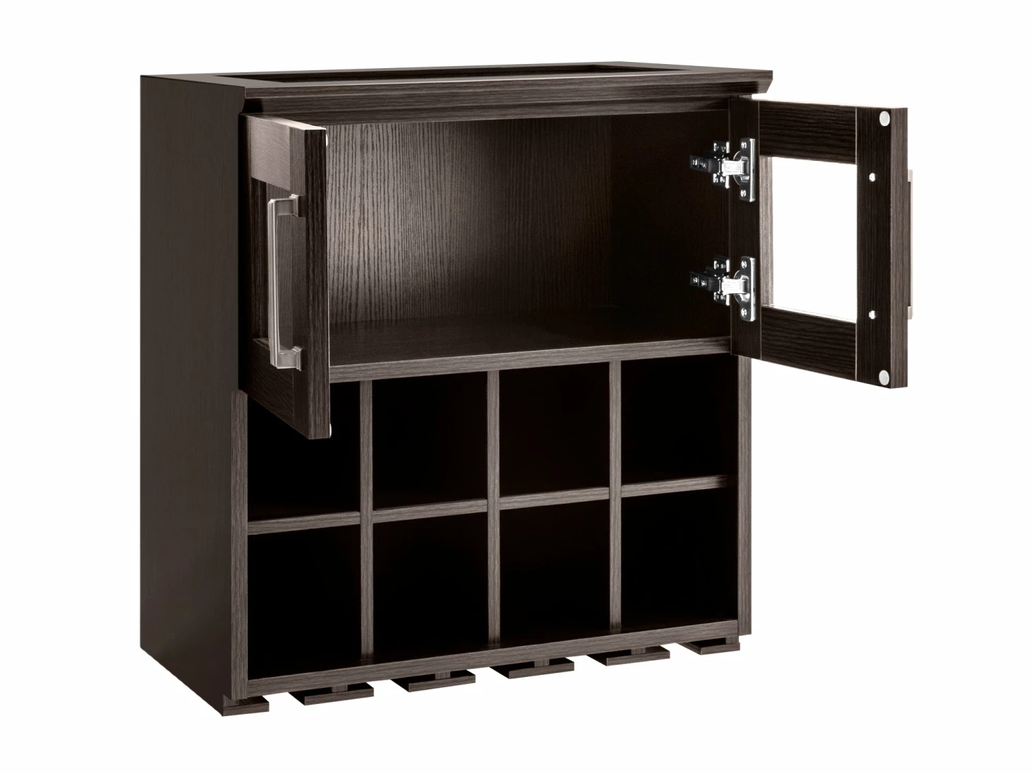 NewAge Products Home Bar Wall Wine Rack Cabinet - 21” Home Bar Cabinets 12 NewAge Products Home Bar Wall Wine Rack Cabinet - 21” Home Bar Cabinets