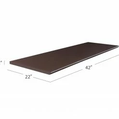 NewAge Products Home Bar Series 42 In. Espresso Melamine Countertop Home Bar Cabinets