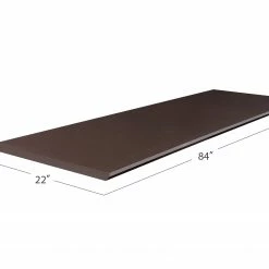 NewAge Products Home Bar Series 84 In. Espresso Melamine Countertop Home Bar Cabinets