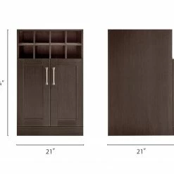 NewAge Products Home Bar Wine Storage Cabinet - 21
