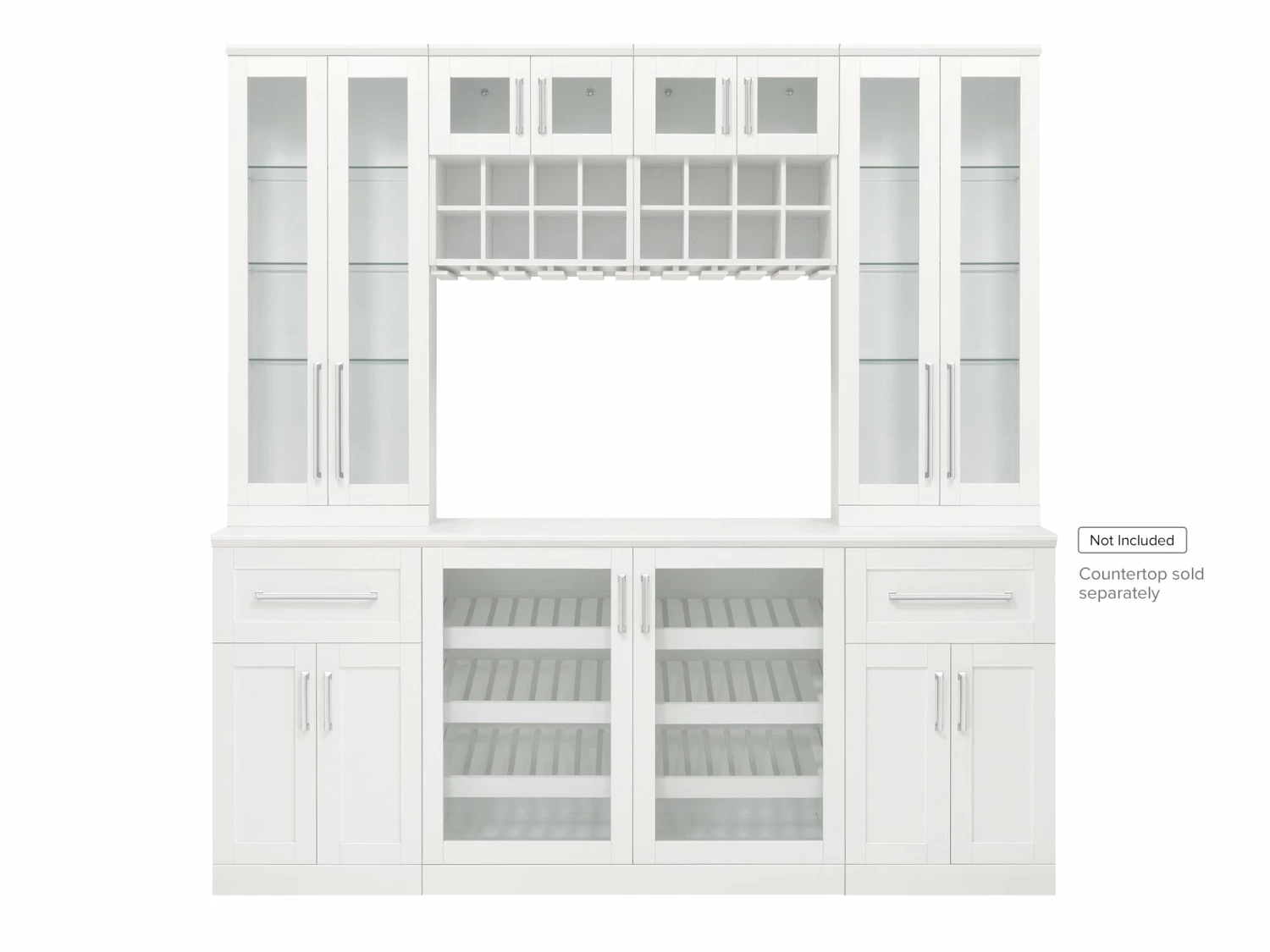 NewAge Products Home Bar Cabinets Home Bar 7 Piece Cabinet Set 1 NewAge Products Home Bar Cabinets Home Bar 7 Piece Cabinet Set