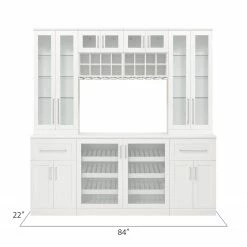 NewAge Products Home Bar Cabinets Home Bar 7 Piece Cabinet Set 28 NewAge Products Home Bar Cabinets Home Bar 7 Piece Cabinet Set